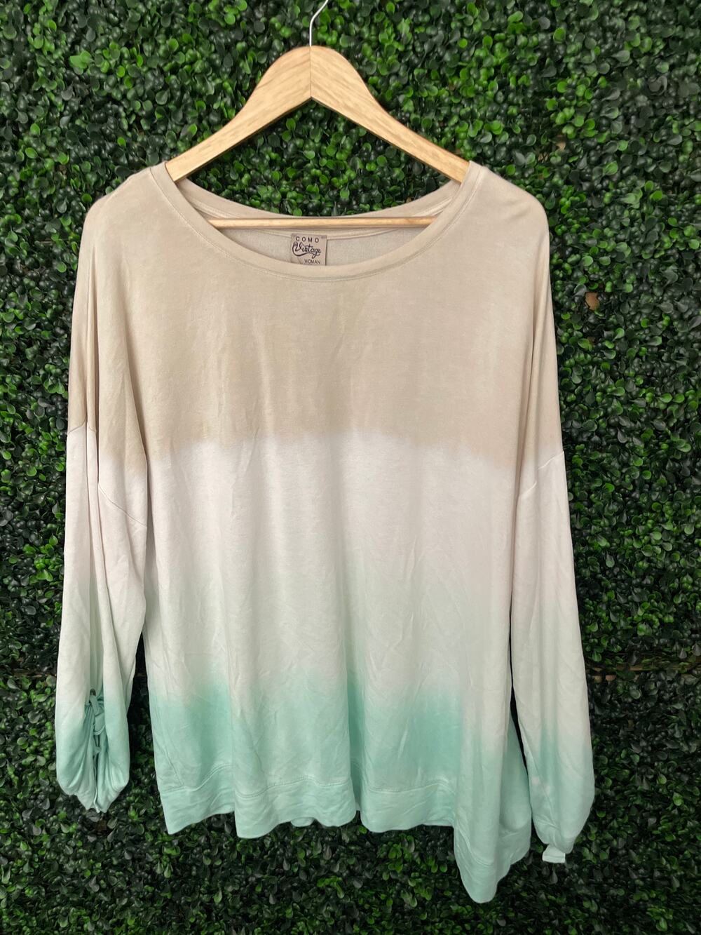 Como Vintage tie die Plus size sweater Women’s size 2XL